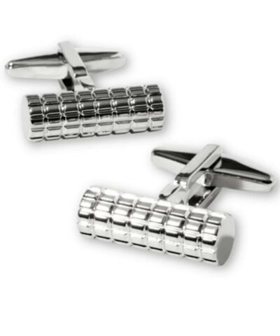 Kenneth Cole Reaction Cylinder Cufflinks-KENNETH COLE-Fashionbarn shop