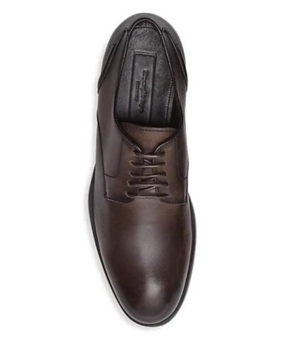 Ermenegildo Zegna Men's Couture Calfskin Vienna Derby Shoes