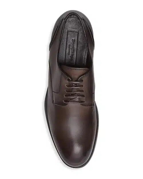 Ermenegildo Zegna Men's Couture Calfskin Vienna Derby Shoes