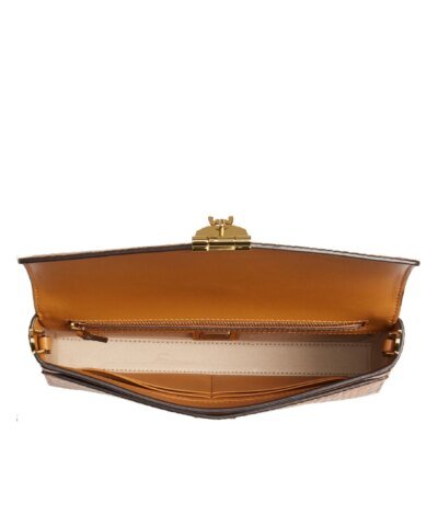 MCM Millie Monogrammed Leather Crossbody Bag