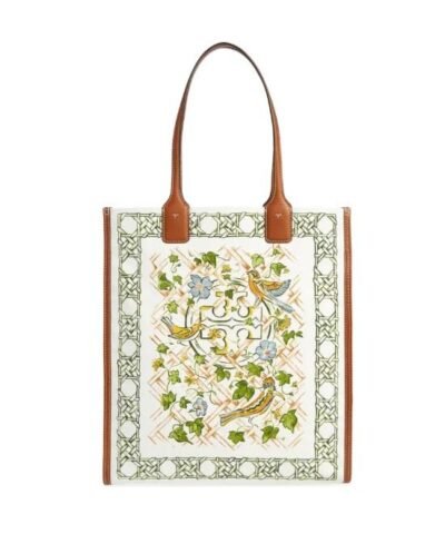 Tory Burch Ella Print Canvas Tote