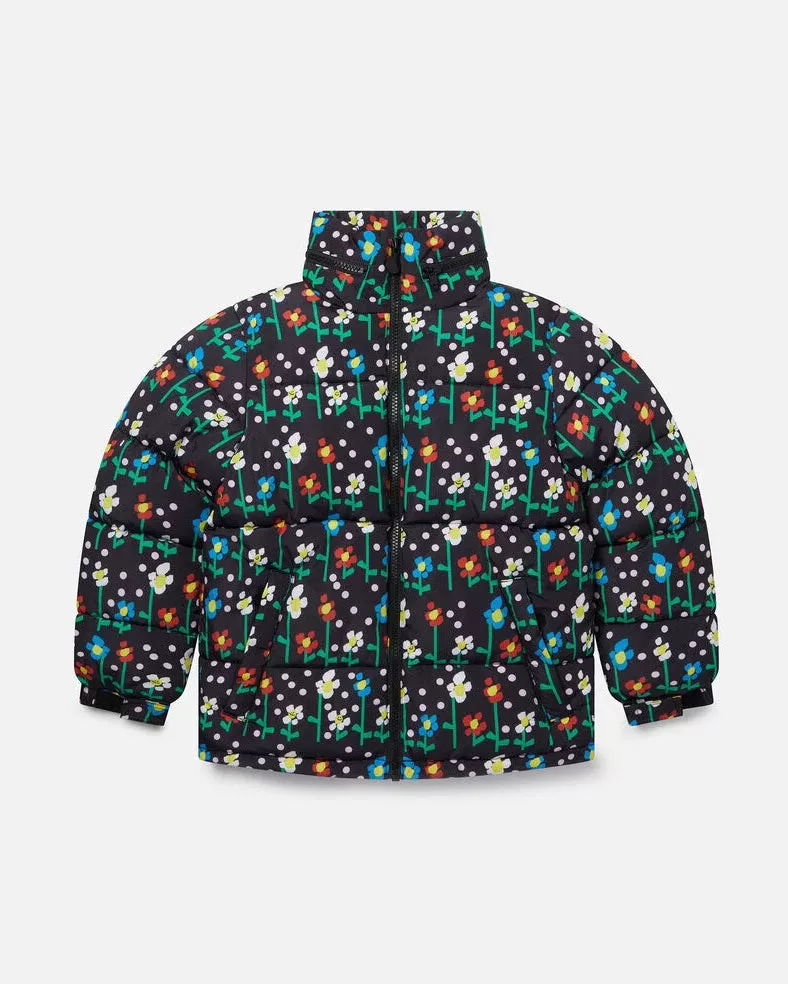 Stella McCartney Daisy Print Puffer Jacket