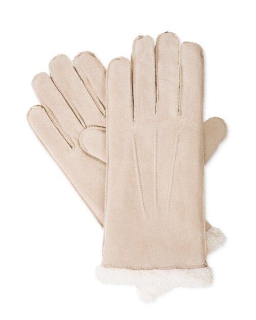 Isotoner Signature Women's Moccasin Stitch Suede Gloves