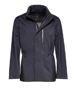 Z ZEGNA Dark Grey Waterproof Field Jacket