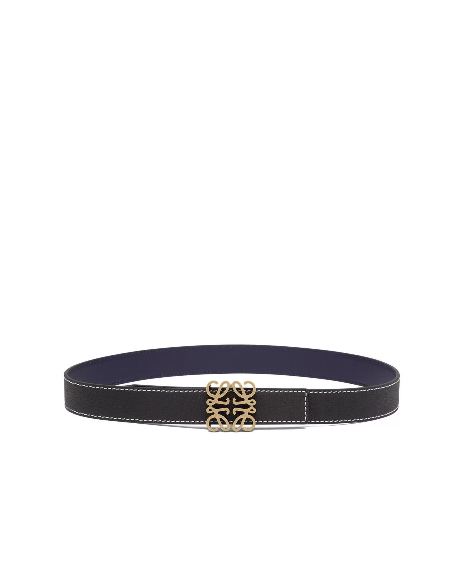 Loewe Anagram Belt In Soft Grained Calfskin