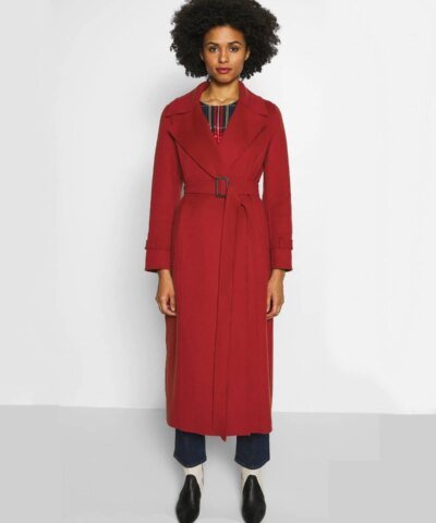 Weekend Max Mara Wool Coat, Red