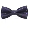 Men's Pindot Silk Pre-Tied Bow Tie