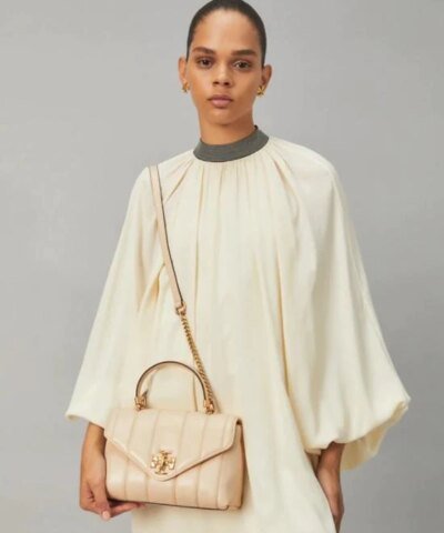 Tory Burch Brie Kira Quilted Small Satchel