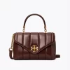 Tory Burch Tempranillo Kira Quilted Small Satchel