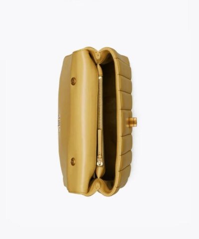 Tory Burch Beeswax Kira Quilted Satchel