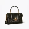 Tory Burch Black Kira Quilted Small Satchel