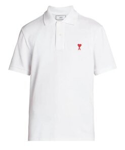 AMI Paris Ami De Coeur Polo Shirt