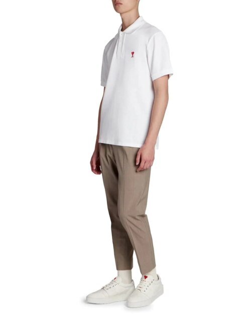 AMI Paris Ami De Coeur Polo Shirt