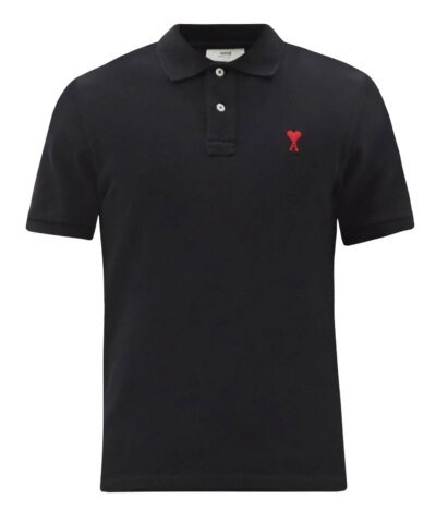 AMI Paris Ami De Coeur Polo Shirt