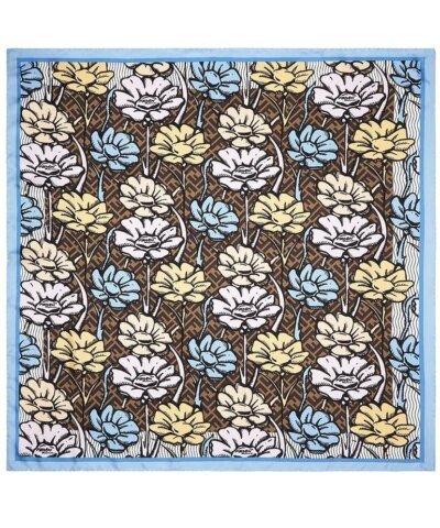 Fendi Floral Print Scarf