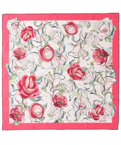 Prada Fantasy Silk 90 Foulard