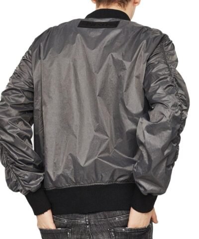 Diesel J-TOSHIO Bomber Jacket With Large Zipped Pockets