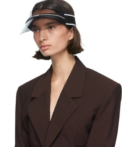 Dior DiorClub1 0H3 Black / Grey Visor