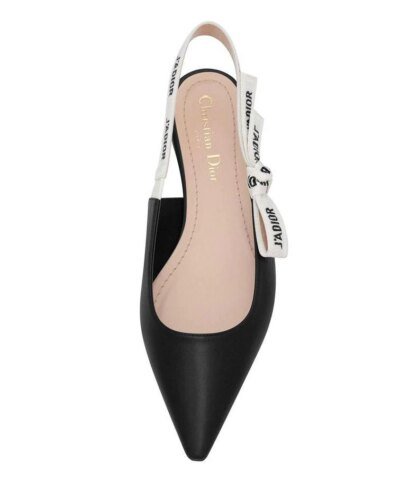 Dior J'Adior Black Patent Calfskin Slingback