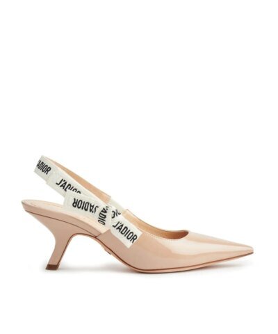 Dior J'Adior Nude Patent Calfskin Slingback