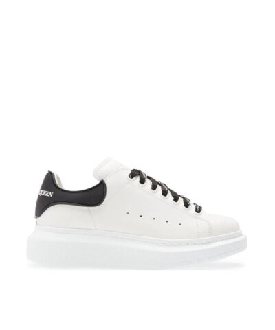 Alexander McQueen Women's Platform Sneaker, Black White