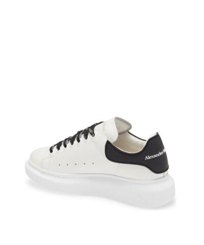 Alexander McQueen Men's Platform Sneaker, Black White