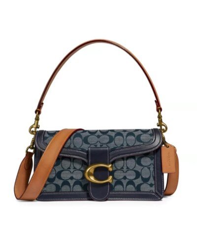 Coach Tabby Shoulder Bag 26 In Signature Chambray