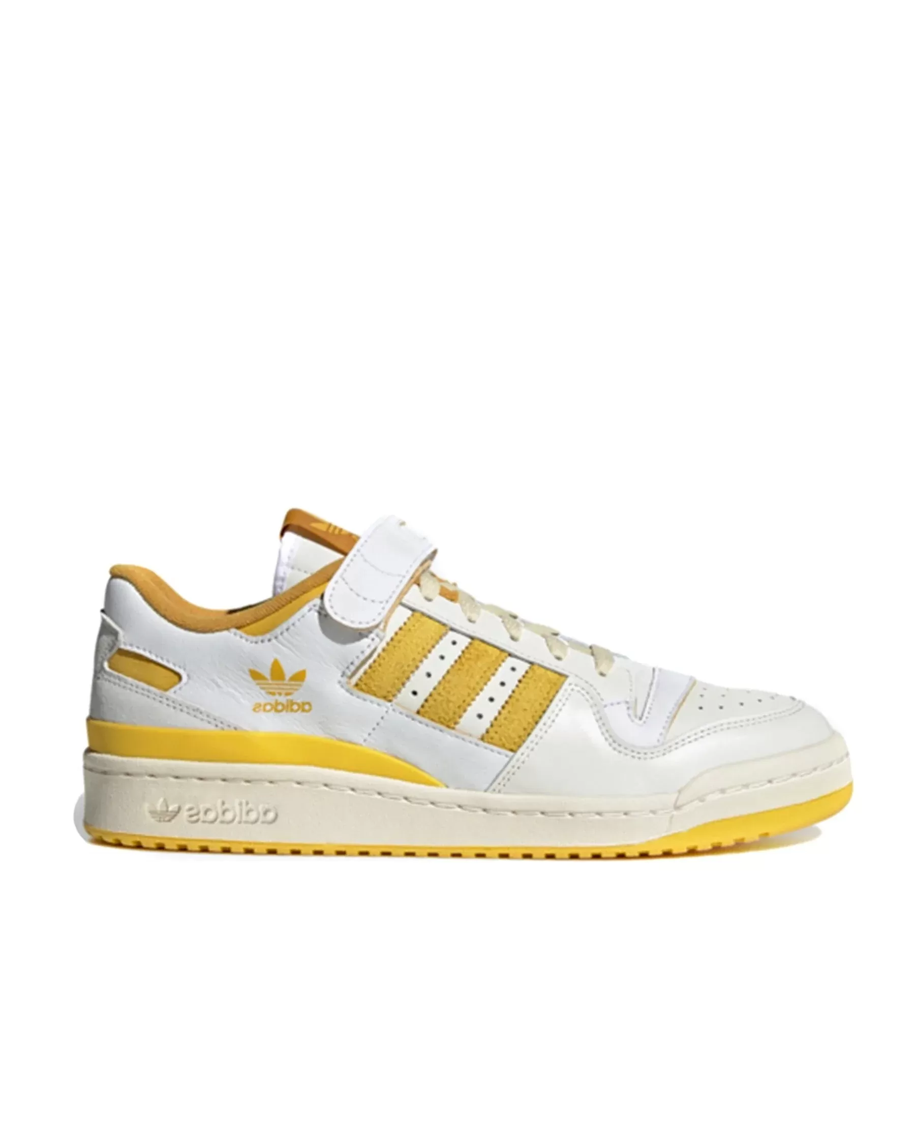 Adidas Originals Forum 84 Low In White Yellow