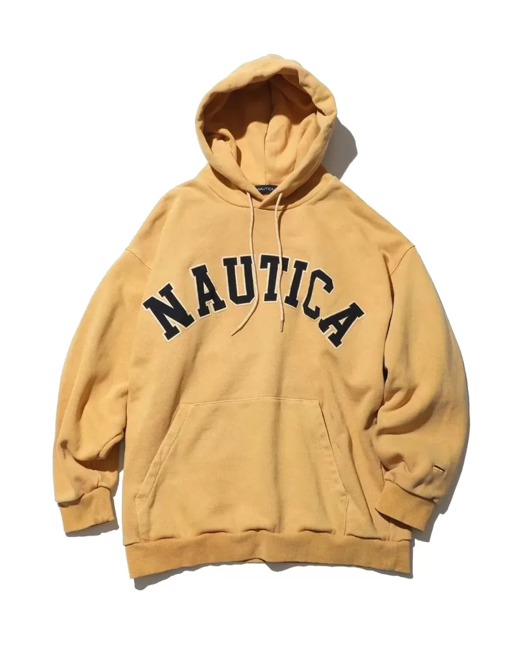 Nautica Japan | Pigment Dyed Arch Logo Sweat Hoodie