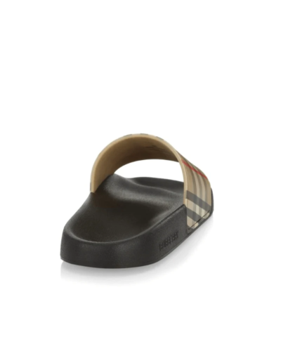Burberry Men's Furley Vintage Check Pool Slides