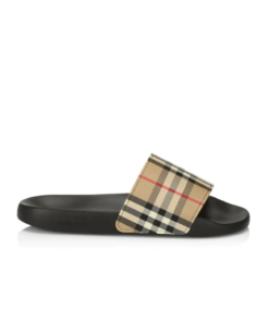 Burberry Men's Furley Vintage Check Pool Slides