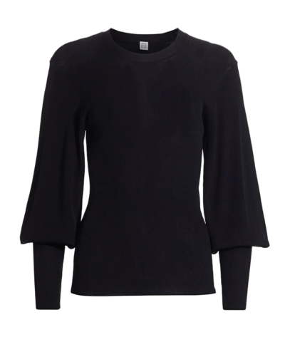 Toteme Vignola Puff-Sleeve Sweater
