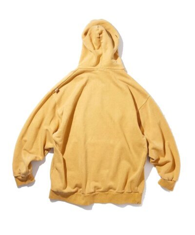 Nautica Japan | Pigment Dyed Arch Logo Sweat Hoodie
