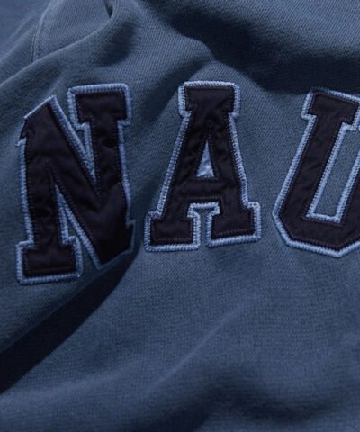 Nautica Japan | Pigment Dyed Arch Logo Sweat Hoodie