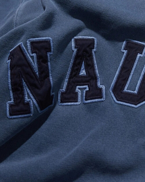 Nautica Japan | Pigment Dyed Arch Logo Sweat Hoodie