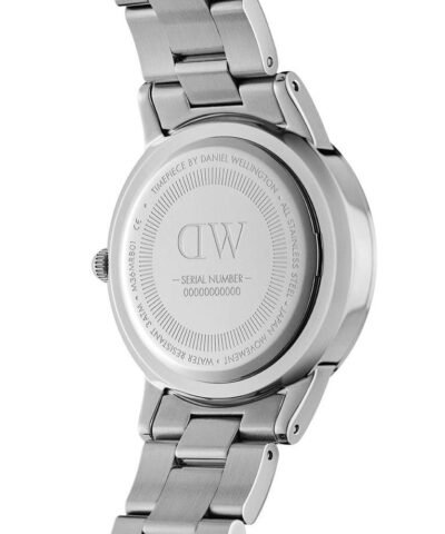 Daniel Wellington Men's Iconic Link 36mm Watch, Black