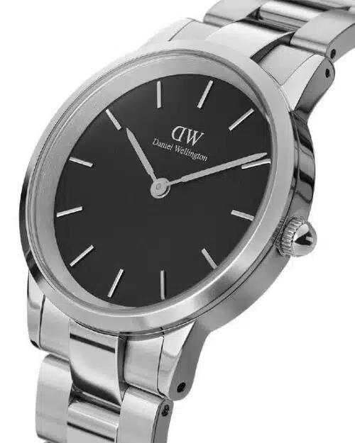 Daniel Wellington Men's Iconic Link 32mm Watch, Black
