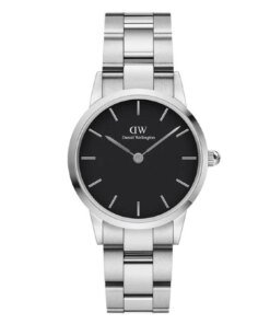 Daniel Wellington Men's Iconic Link 36mm Watch, Black