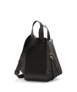 Loewe Small Hammock Bag in Anagram Jacquard and Calfskin