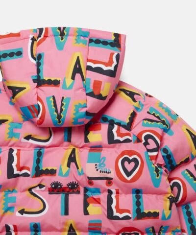 Stella McCartney Stella Loves Hooded Puffer Jacket