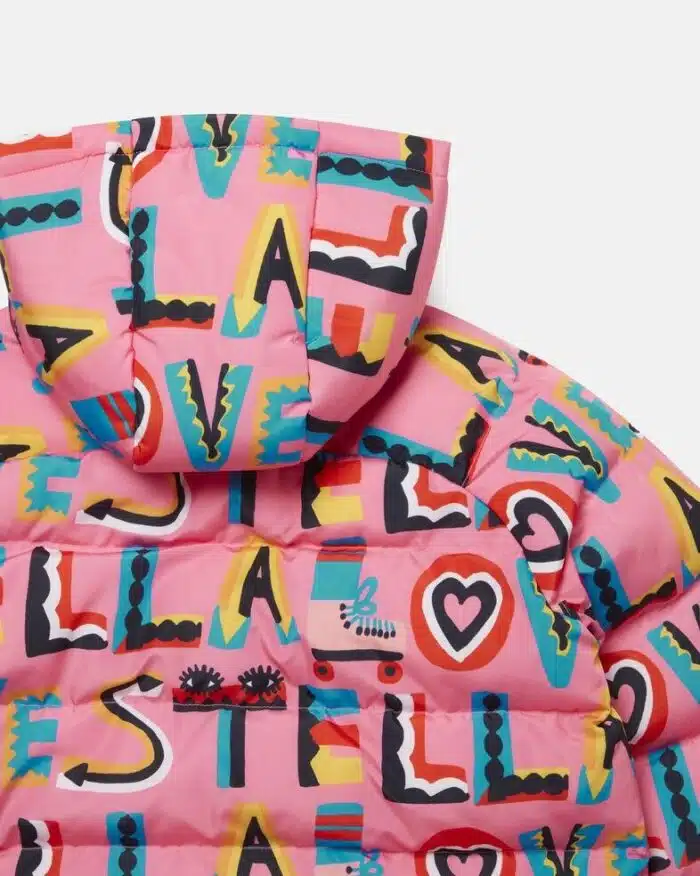 Stella McCartney Stella Loves Hooded Puffer Jacket