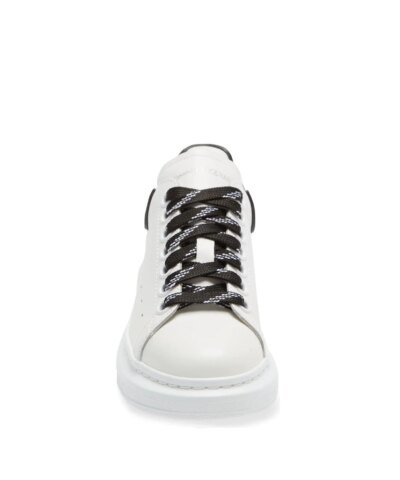 Alexander McQueen Men's Platform Sneaker, Black White
