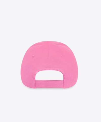 Balenciaga Women's Logo Cap in pink