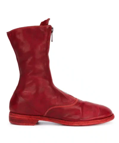 Guidi 1896 310 Zip-Up Full Grain Leather Army Boots