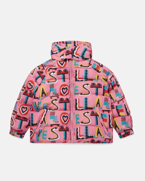 Stella McCartney Stella Loves Hooded Puffer Jacket