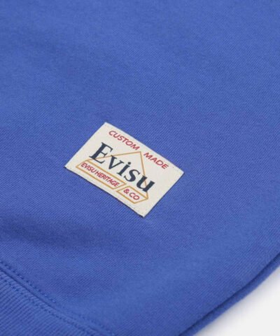 Evisu Daruma Moto Club Motif Print Sweatshirt