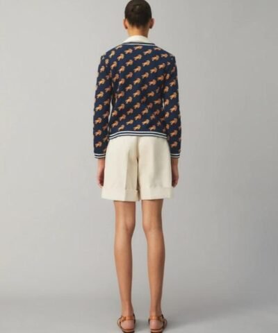Tory Burch Jacquard Kendra Cardigan