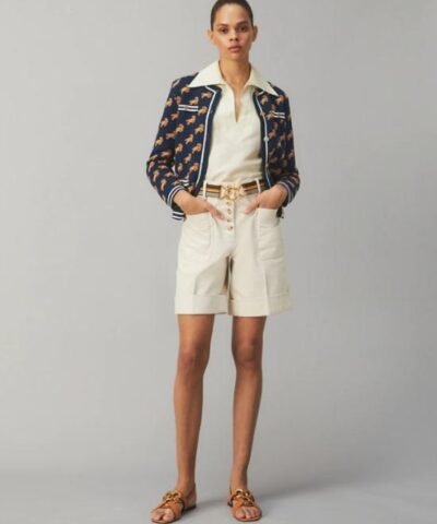 Tory Burch Jacquard Kendra Cardigan