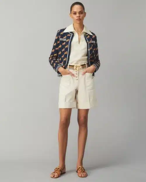 Tory Burch Jacquard Kendra Cardigan
