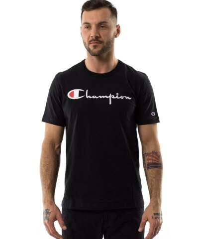 Champion Revers Weave Embroidered Script Logo Tee